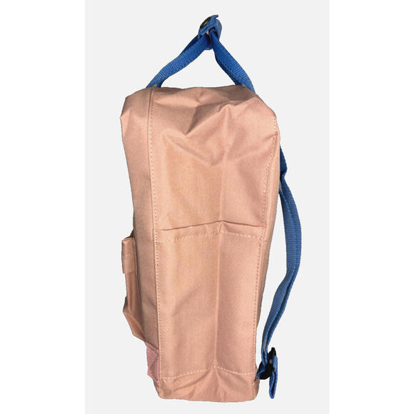 Fjallraven Kanken Mini Backpack Pink Blue 12"x14" EUC - Picture 3 of 8